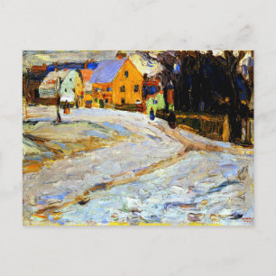 Carte Postale Kandinsky - Schwabing-Nikolaiplatz