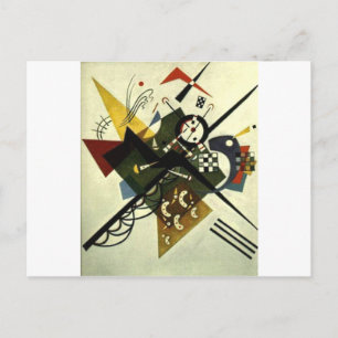 Carte Postale Kandinsky Sur White II