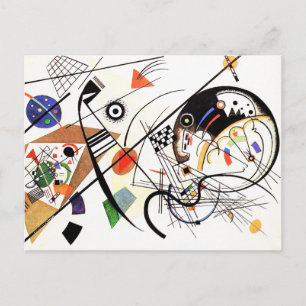 Carte postale Kandinsky Transverse Line