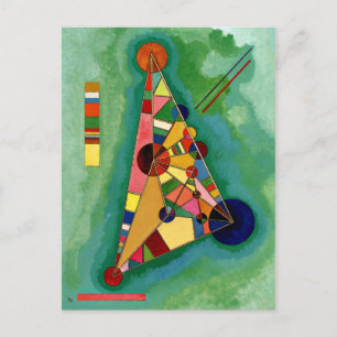 Carte Postale Kandinsky - Triangle multicolore