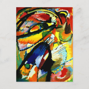 Carte Postale Kandinsky - Un ange du jugement Dernier