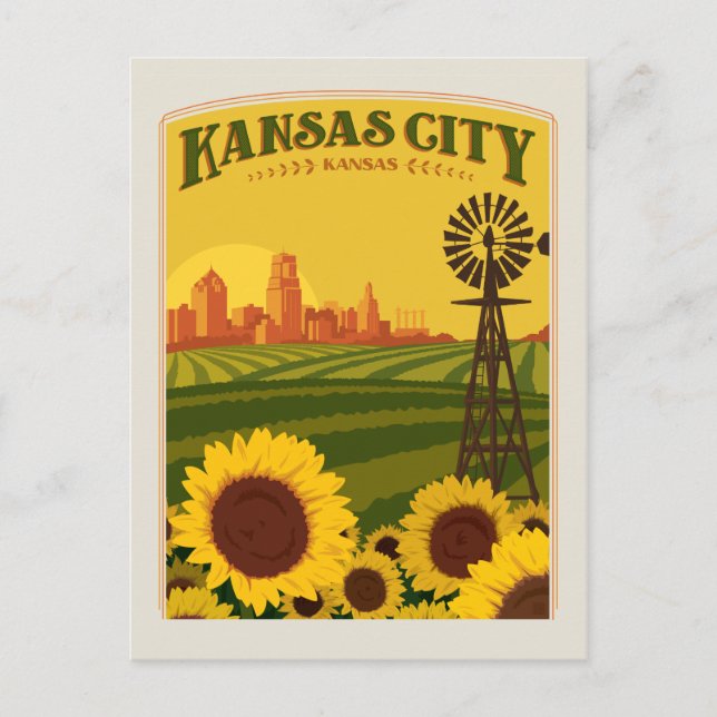 Carte Postale Kansas City, Kansas (Devant)