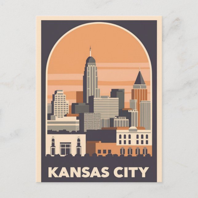 Carte Postale Kansas City, Missouri (Devant)