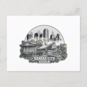 Carte Postale Kansas City Missouri États-Unis