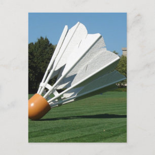 Carte Postale Kansas City Shuttlecock sur la pelouse