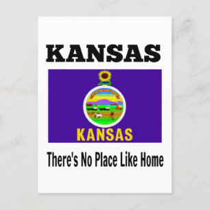 Carte Postale Kansas, Il n'y a pas d'endroit comme chez soi,