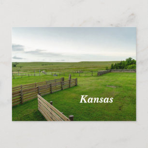 Carte Postale Kansas Prairie
