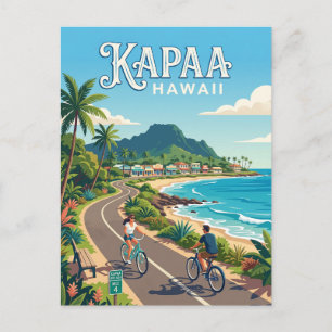 Carte Postale Kapaa États-Unis