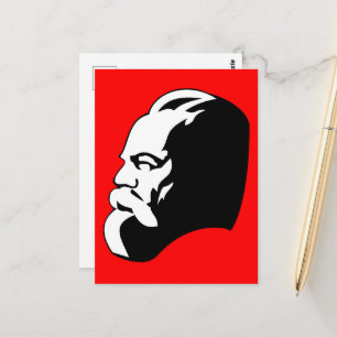 Carte Postale Karl Marx, communisme, socialisme, Union soviétiqu