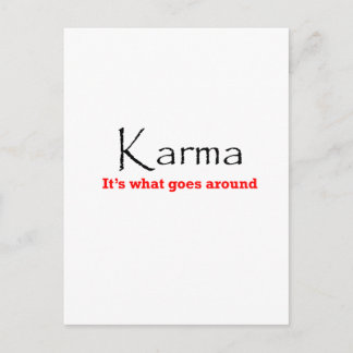 Carte Postale Karma 1