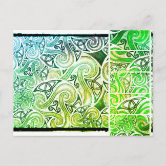 Carte Postale Karte celtic Triskele