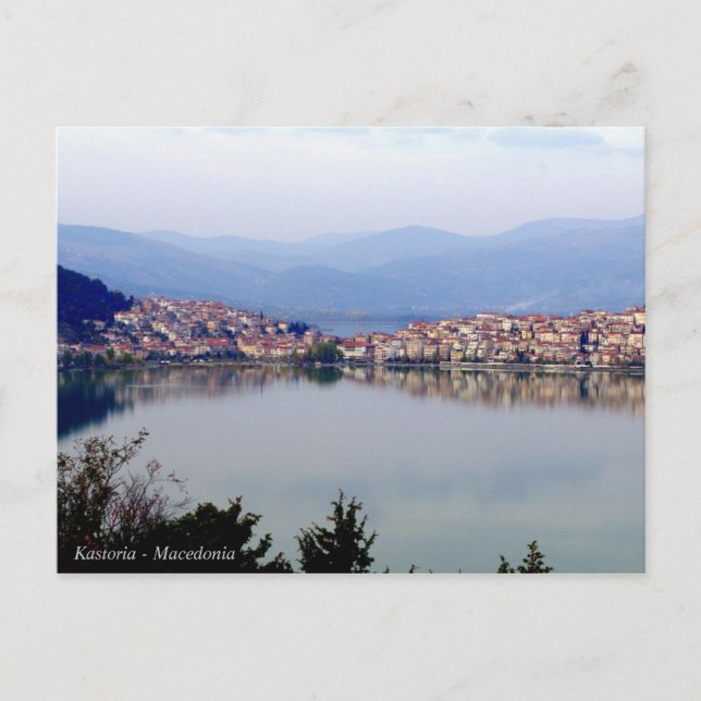 Carte Postale Kastoria - Macédoine (Devant)
