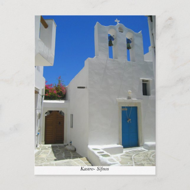 Carte Postale Kastro-Sifnos (Devant)