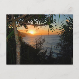 Carte postale Kauai Hawaii Sunset