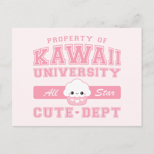Carte Postale Kawaii Cute Dept (Devant)