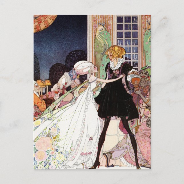Carte Postale Kay Nielsen - Douze princesses dansantes (Devant)