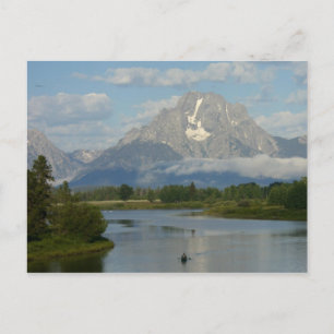 Carte Postale Kayak dans le Parc national de Grand Teton