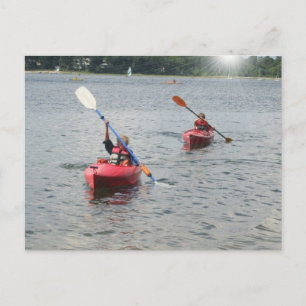 Carte postale Kayak Kids