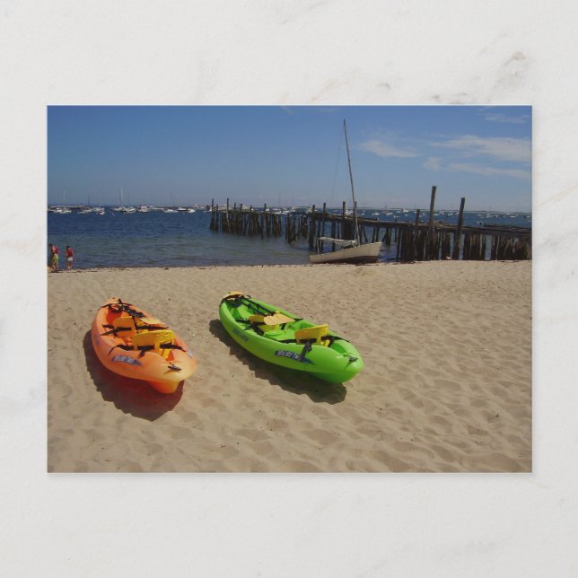 Carte postale Kayaks (Devant)