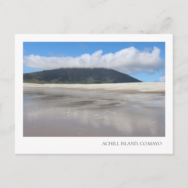CARTE POSTALE: KEEL STRAND, ACHILL, CO.MAYO (Devant)
