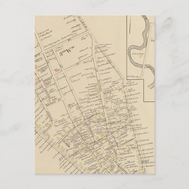 Carte Postale Keene, Ward 3, 5 (Devant)