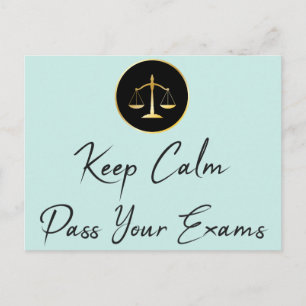 Carte Postale Keep calm. Passer vos examens