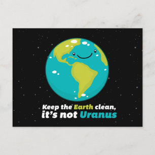 Carte Postale Keep The Earth Clean