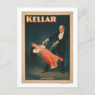 Carte Postale Kellar Levitation Affiche magique #2
