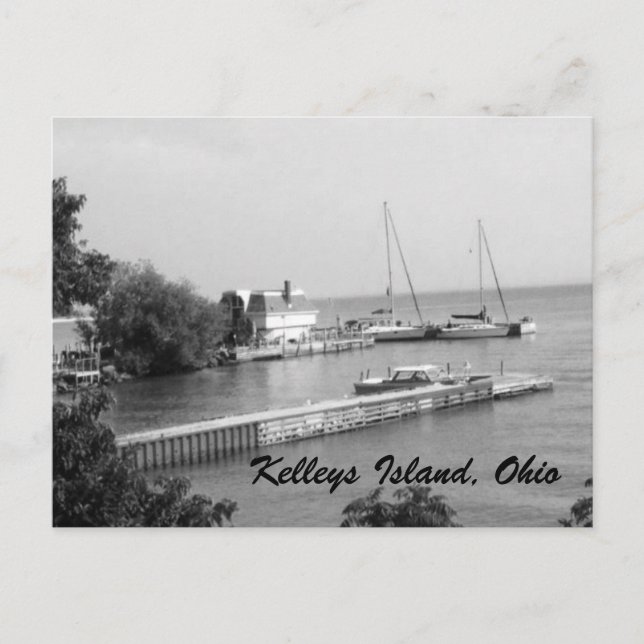 Carte postale Kelleys Island Boats (Devant)