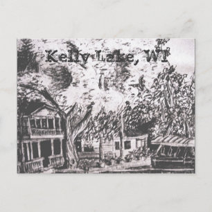 Carte Postale Kelly Lake Cabine
