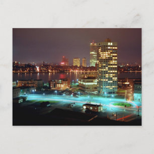 Carte Postale Kendall Carré et Boston Skyline, 1967