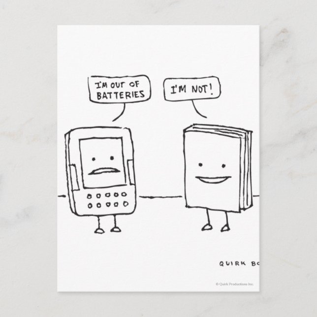 Carte Postale Kendall & Paige - Batteries (Devant)