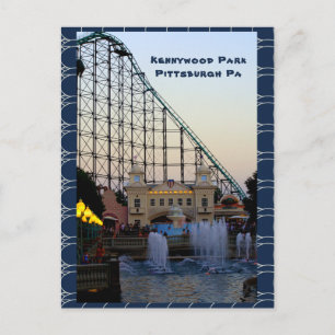 Carte postale Kennywood Park-Dusk-Pittsburgh