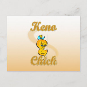 Carte Postale Keno Chick