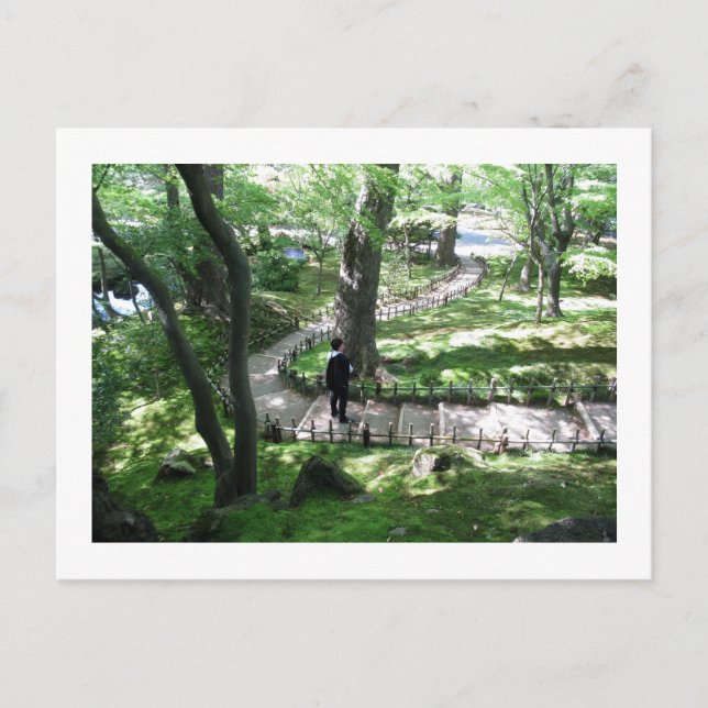 Carte Postale Kenroku-en : Kanazawa, Japon (Devant)