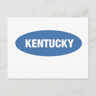 Carte Postale Kentucky - l'État de l'herbe bleue