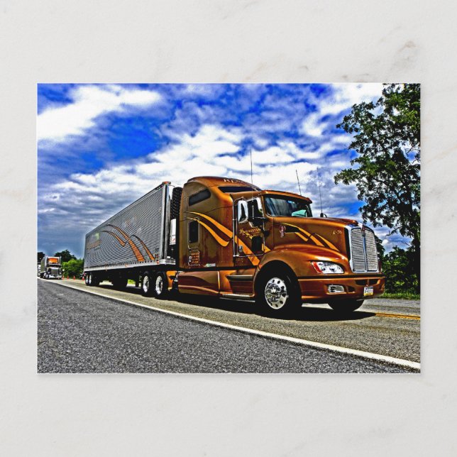 Carte postale Kenworth T660 Harring (Devant)
