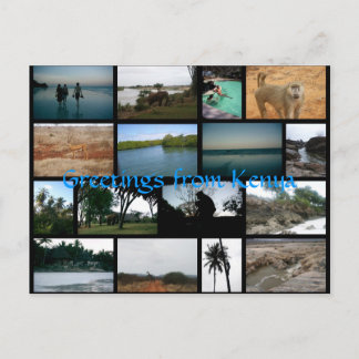 Carte postale Kenya
