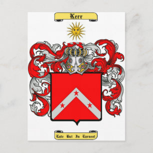 Carte Postale Kerr (écossais)
