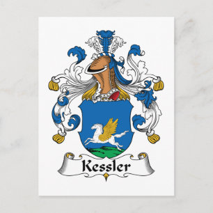 Carte Postale Kessler Family Crest
