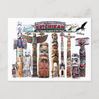 Carte Postale Ketchikan, Alaska