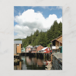 Carte postale - Ketchikan Creek Street - Alaska