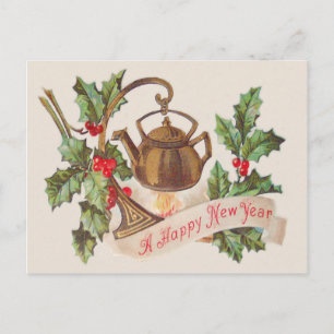 Carte Postale Kettle Fire Holly