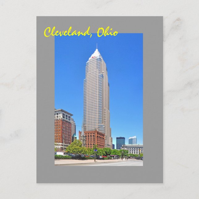 Carte Postale Key Tower, Cleveland, Ohio, États-Unis (Devant)