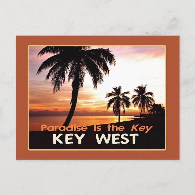 CARTE POSTALE KEY WEST (Devant)