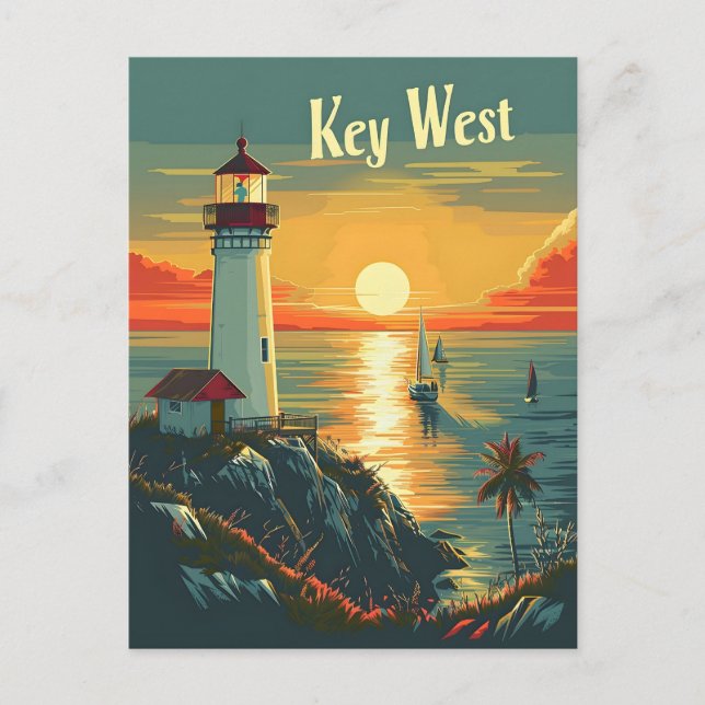 Carte Postale Key West (Devant)