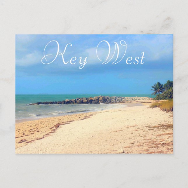 Carte postale Key West Beach (Devant)