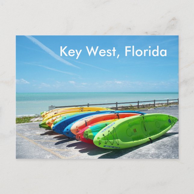 Carte postale Key West Florida Beach Ocean Photo (Devant)