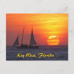 Carte postale Key West, Floride Sunset