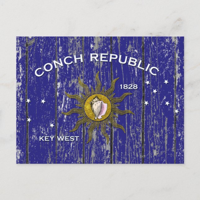 Carte Postale Key West Vintage Weathered (Devant)